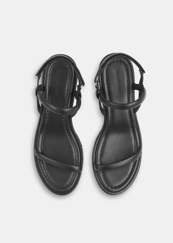 Black Enslee Heeled Sandal