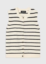 Stripe Boucle Textured Tank
