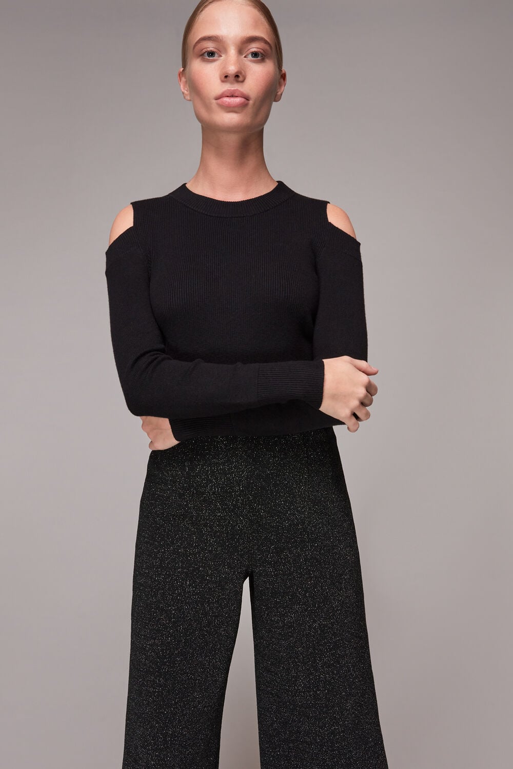 Ava Sparkle Ponte Trouser