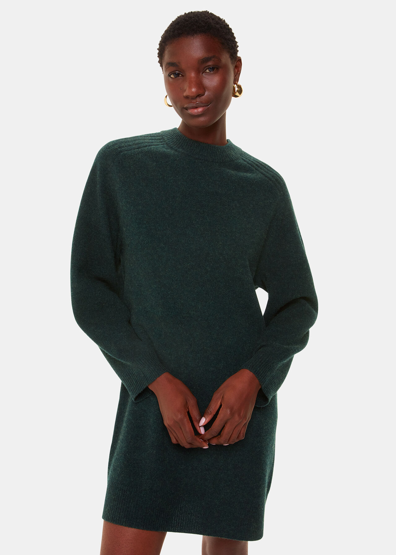 Ava Round Neck Knitted Dress