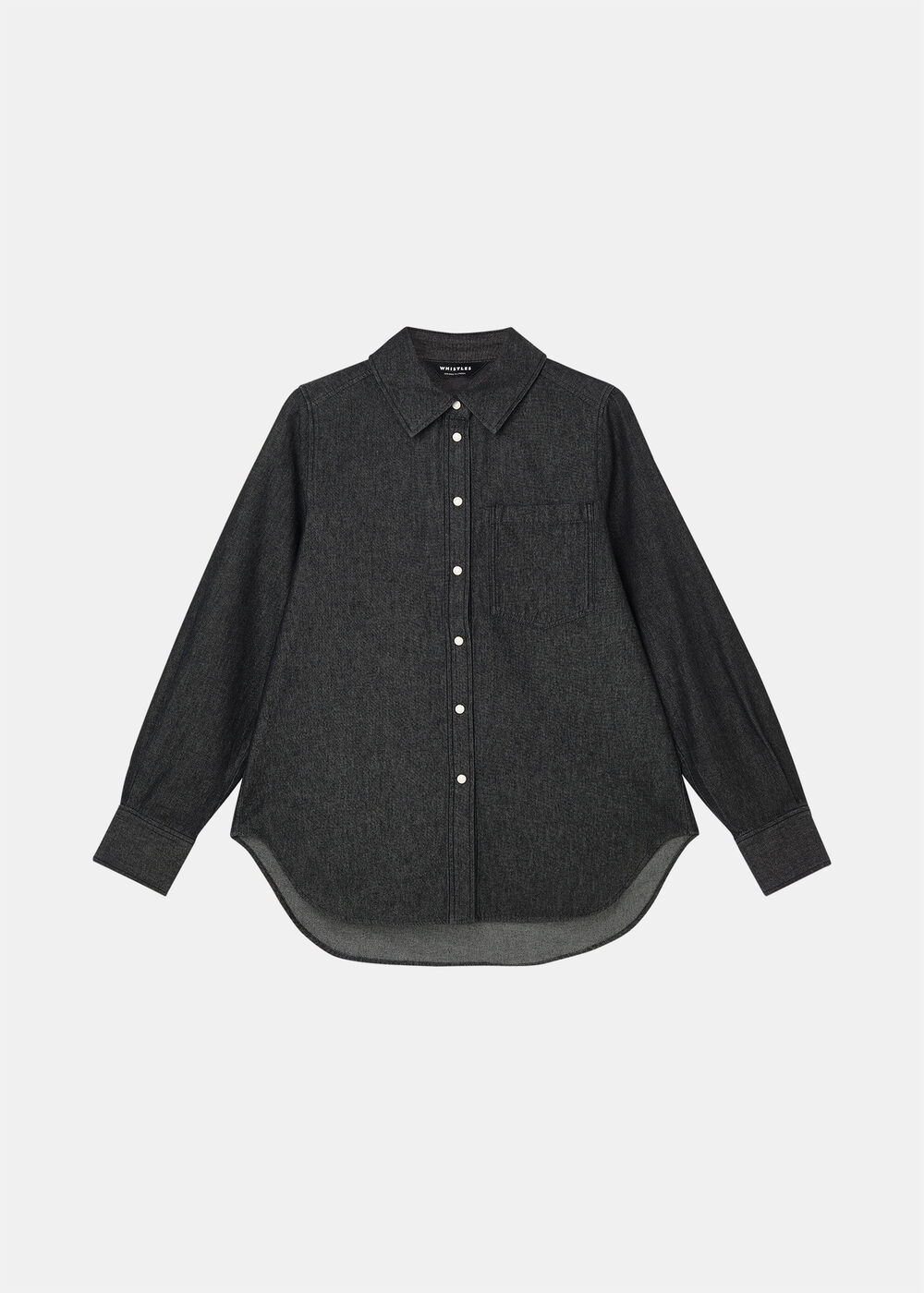 Pocket Detail Cotton Shirt