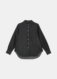 Pocket Detail Cotton Shirt