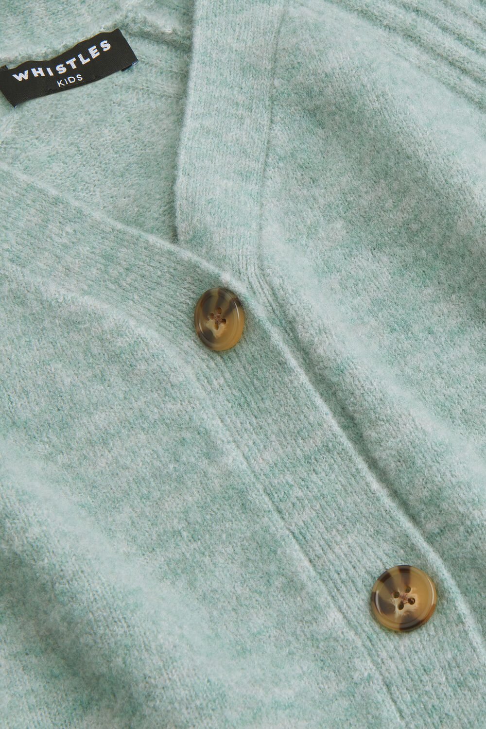 Pale Green Textured Cardigan
