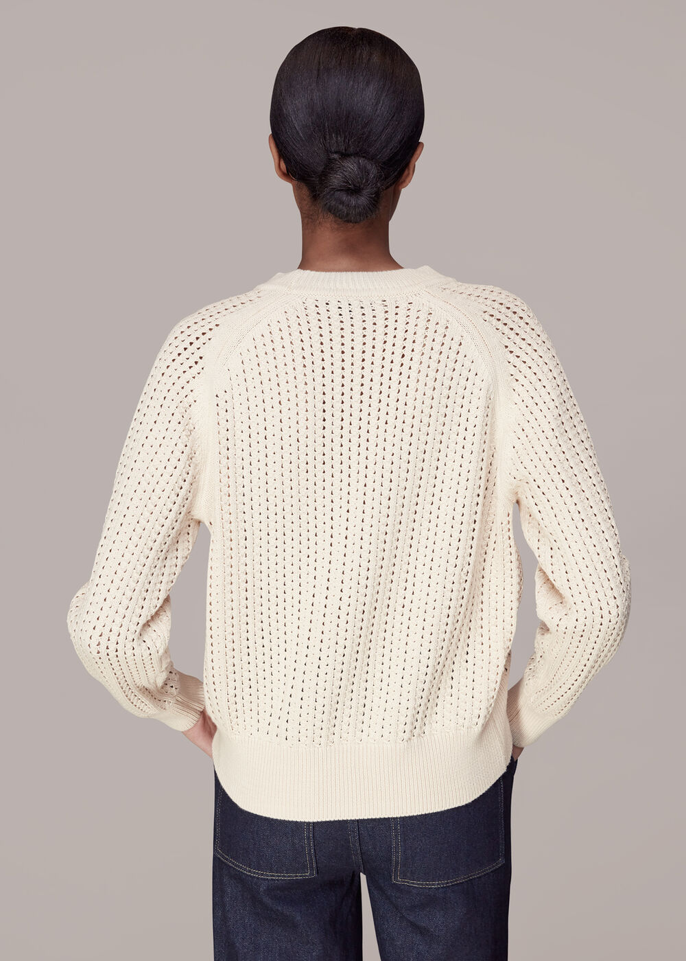 Pointelle Sweater
