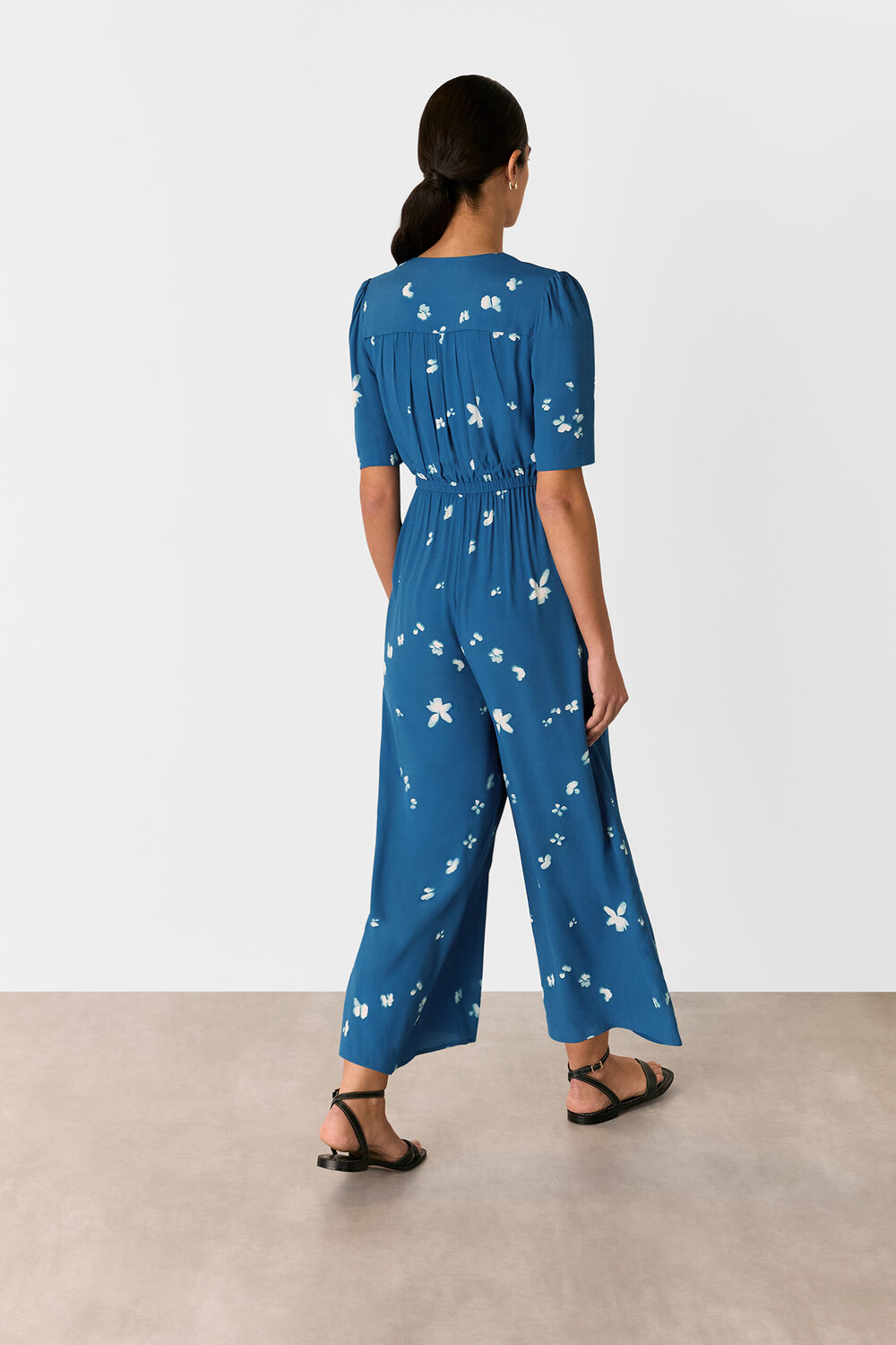 Sun Bleached Floral Jumpsuit