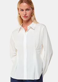 Waisted Cotton Shirt