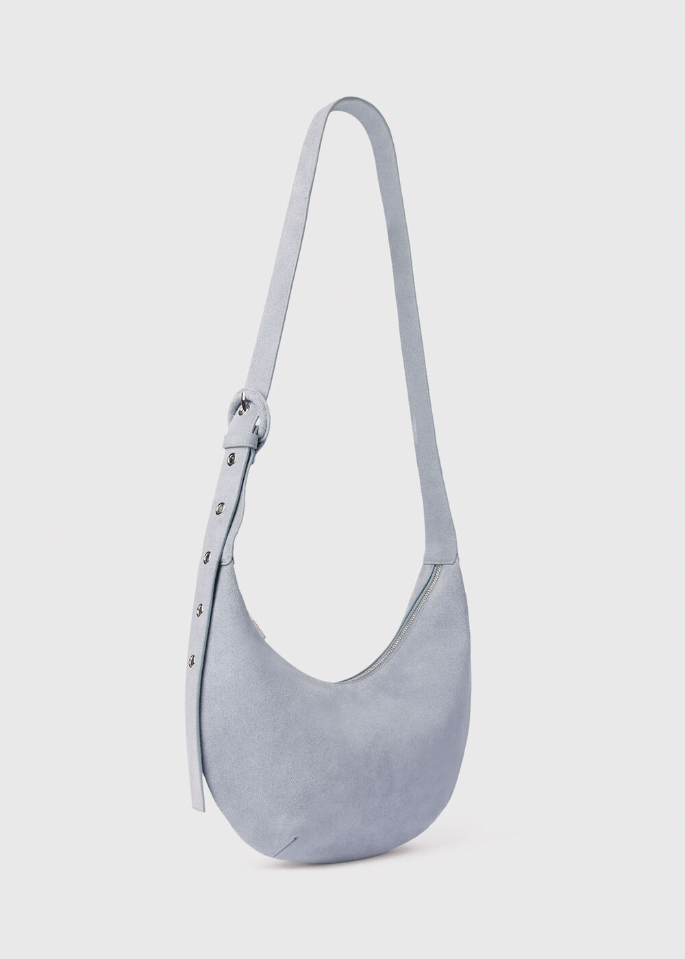 Small Sia Suede Crossbody Bag