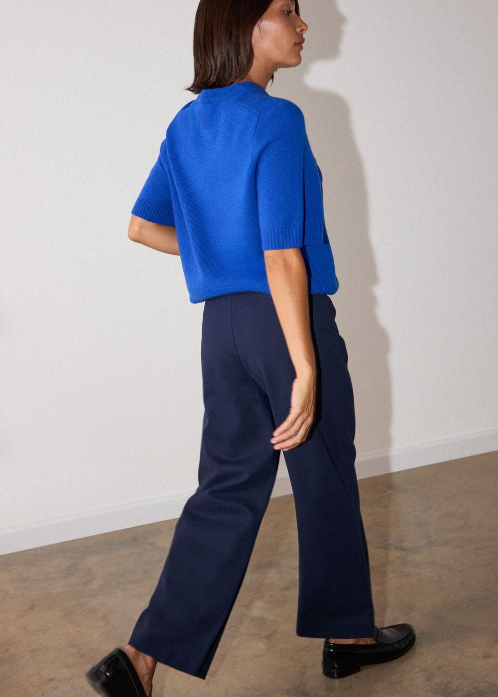 Navy Camilla Wide Leg Pants&nbsp;