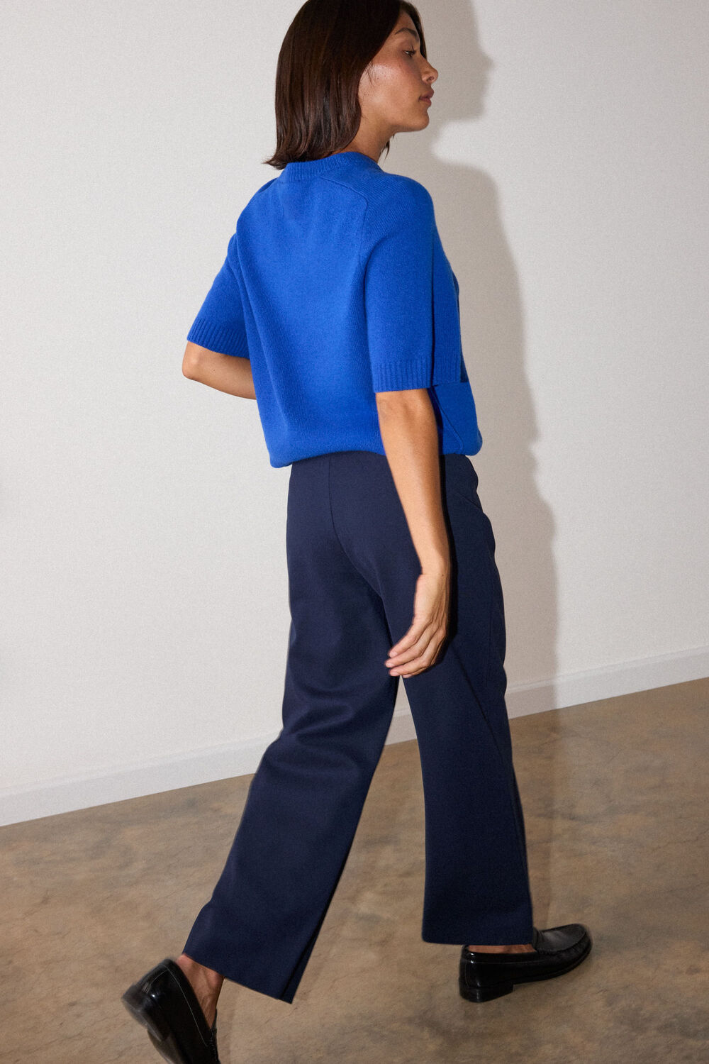Navy Camilla Wide Leg Pants&nbsp;