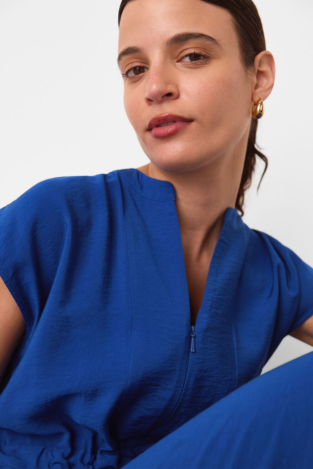Sleeveless Tie Waist Jumpsuit