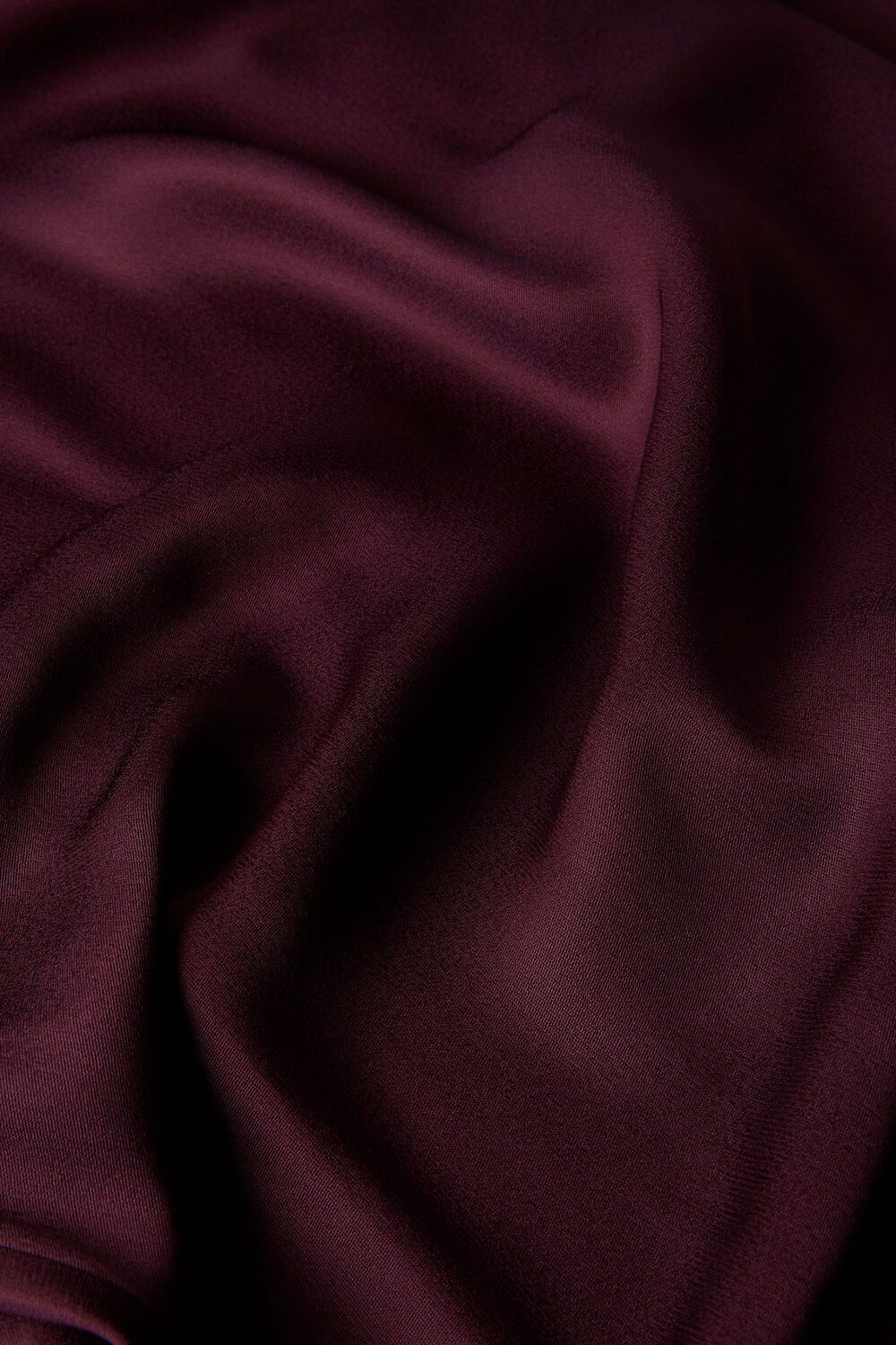 Plum Thea Cowl Satin Maxi Dress