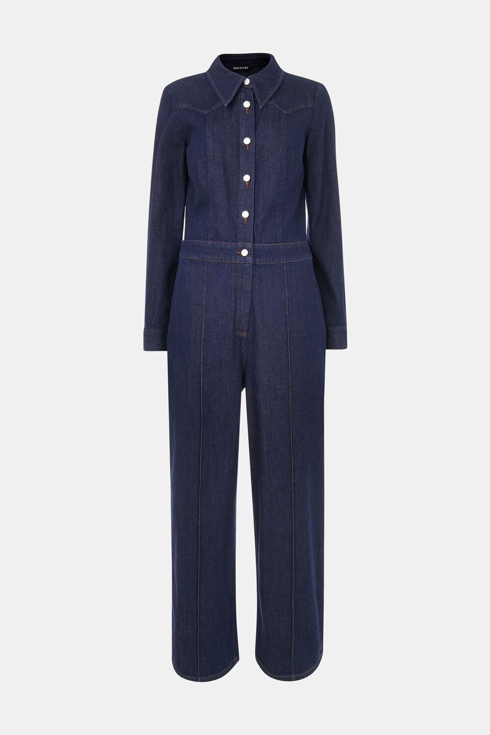 Western Denim Jumpsuit