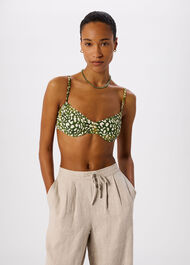 Animal Underwire Bikini Top