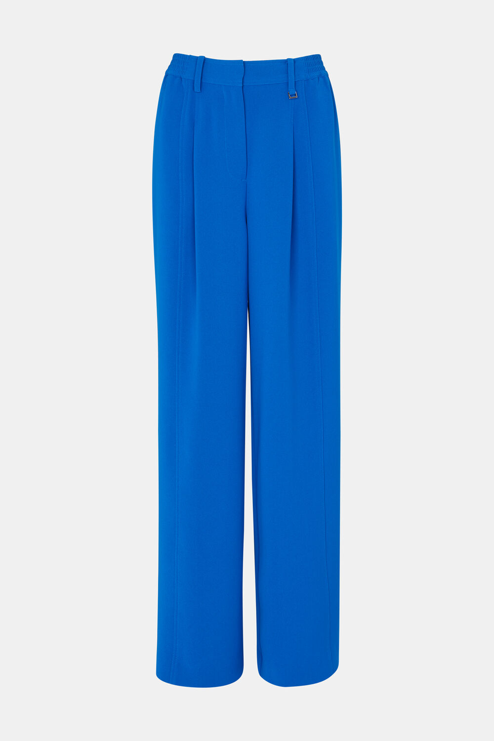 Blue Harper Crepe Wide Leg Pants&nbsp;