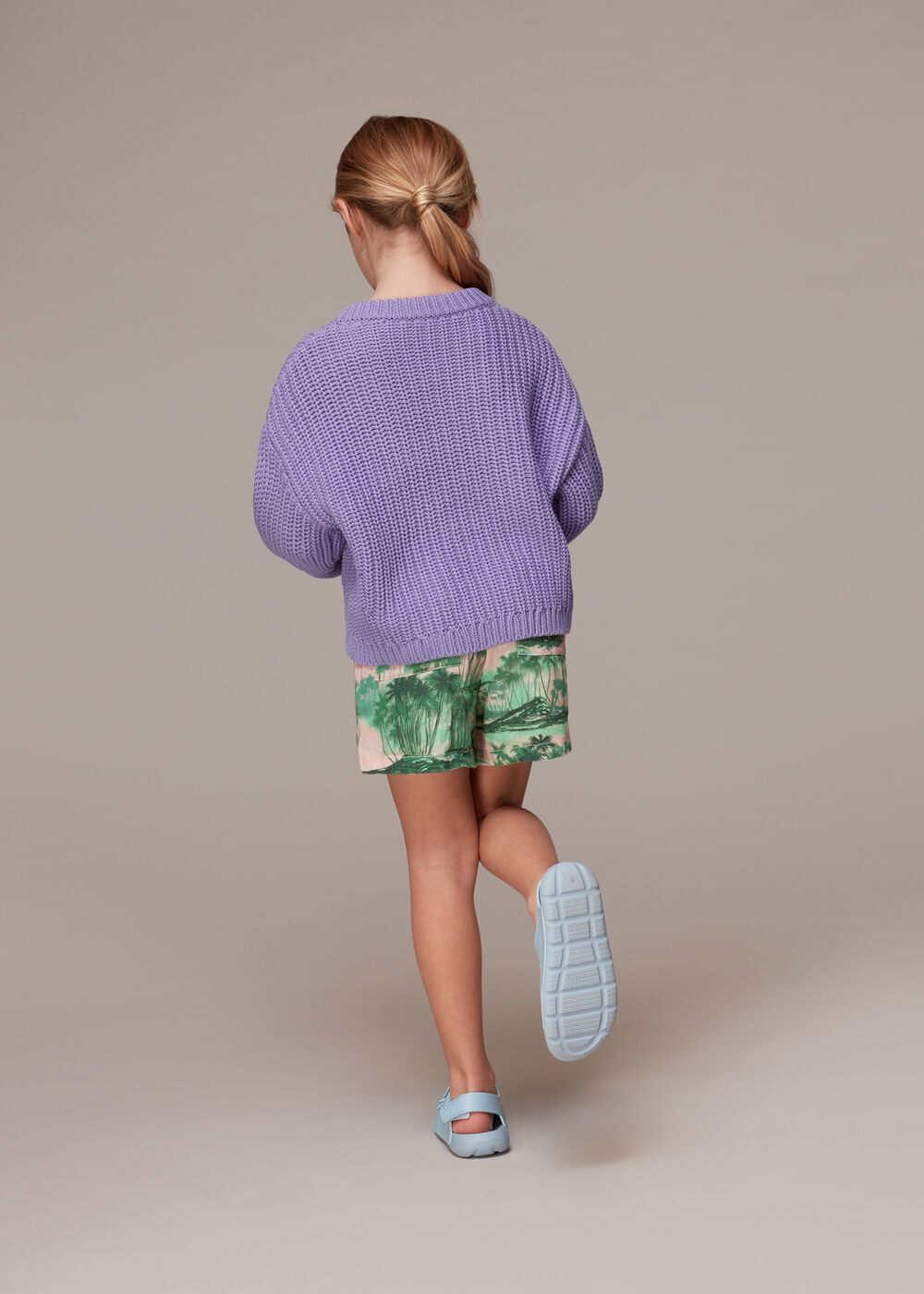 Chunky Cotton Rib Sweater