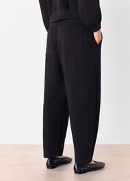 Barrel Leg Jersey Jogger
