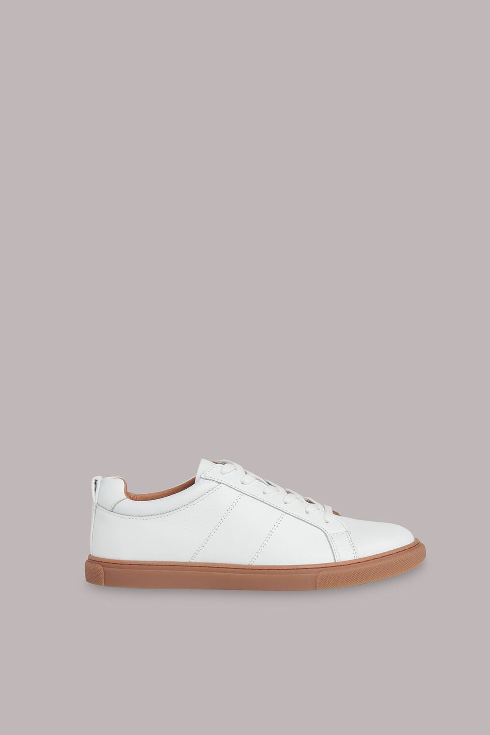 White Koki Gum Sole Sneaker&nbsp;