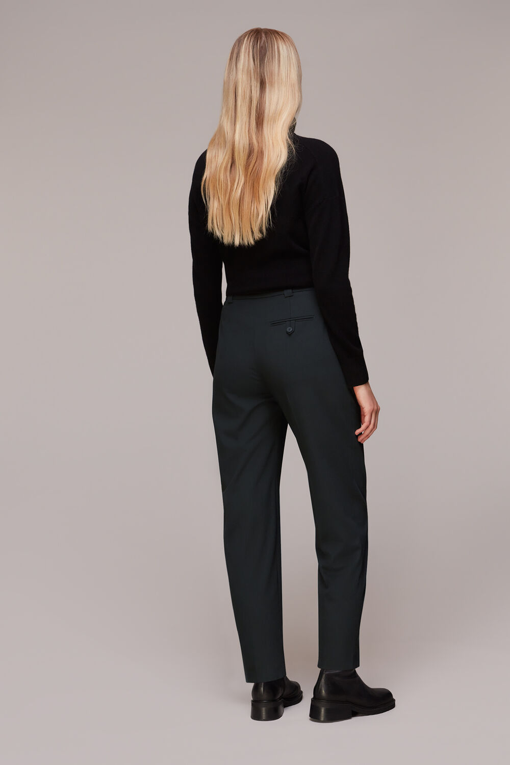 Black Lucie Cigarette Trouser