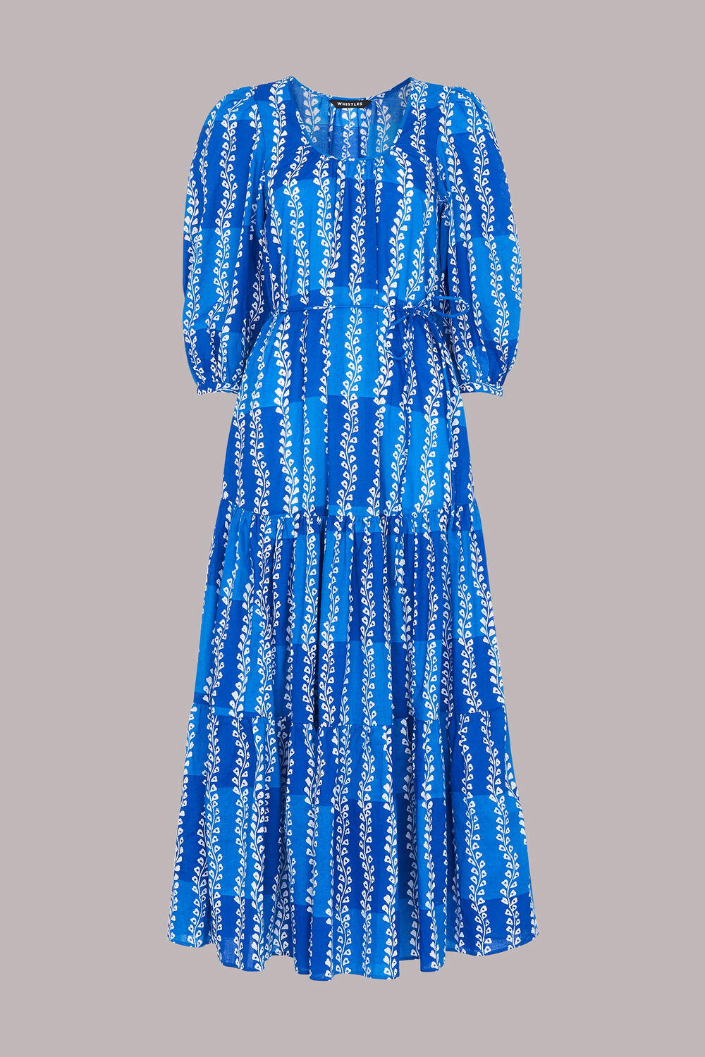 Trailing Leaf Trapeze Dress