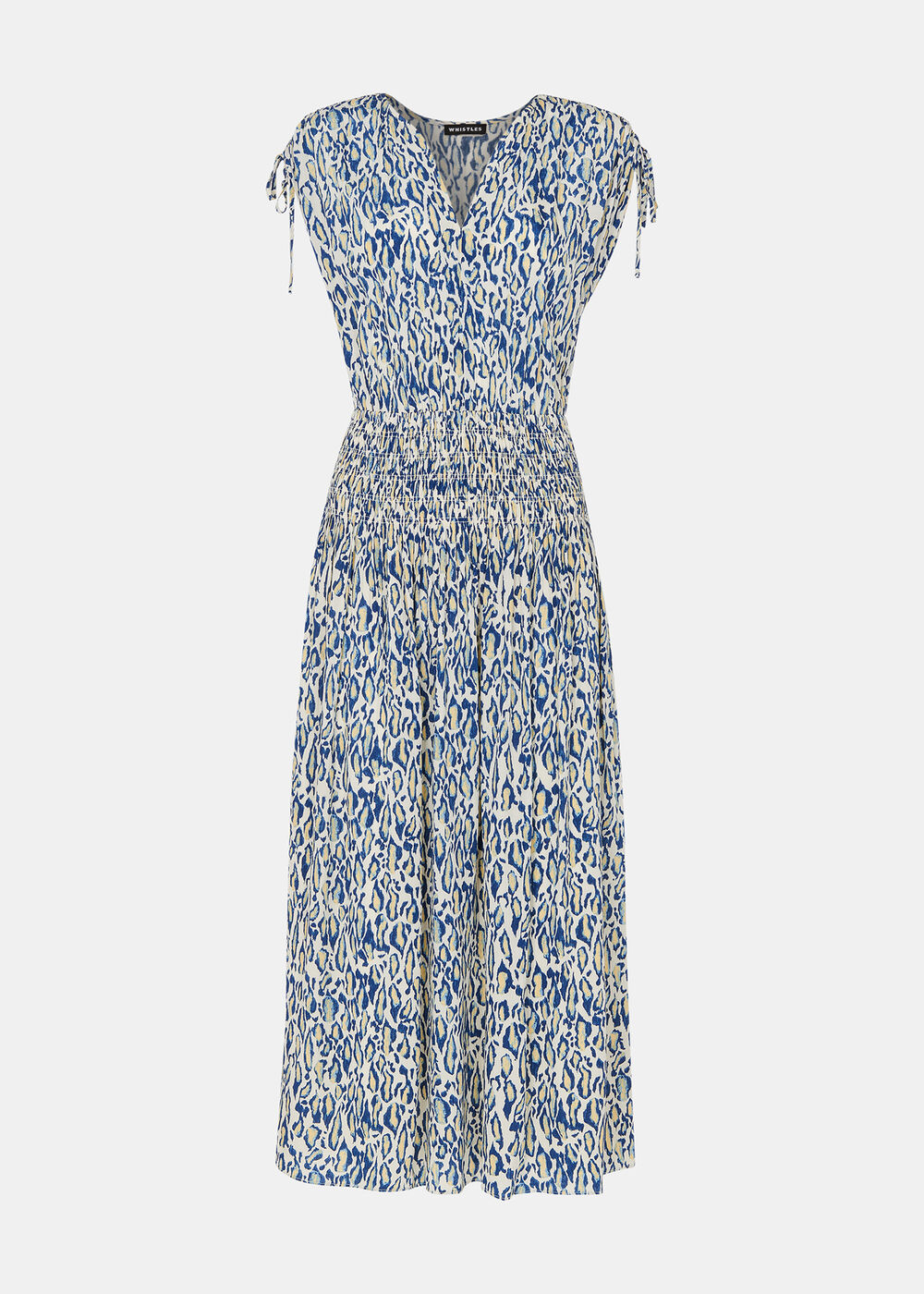 Petite Flaming Leopard Print Dress