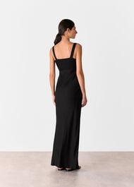 Thea Cowl Satin Maxi Dress