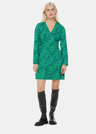 Petite Dappled Floral Lori Dress
