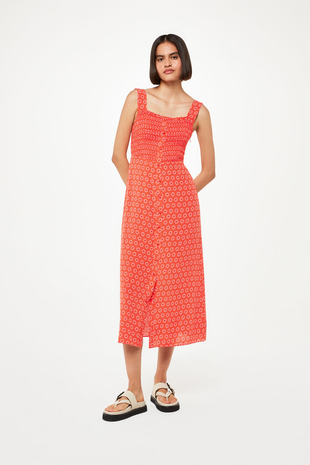 Flower Charm Macie Dress