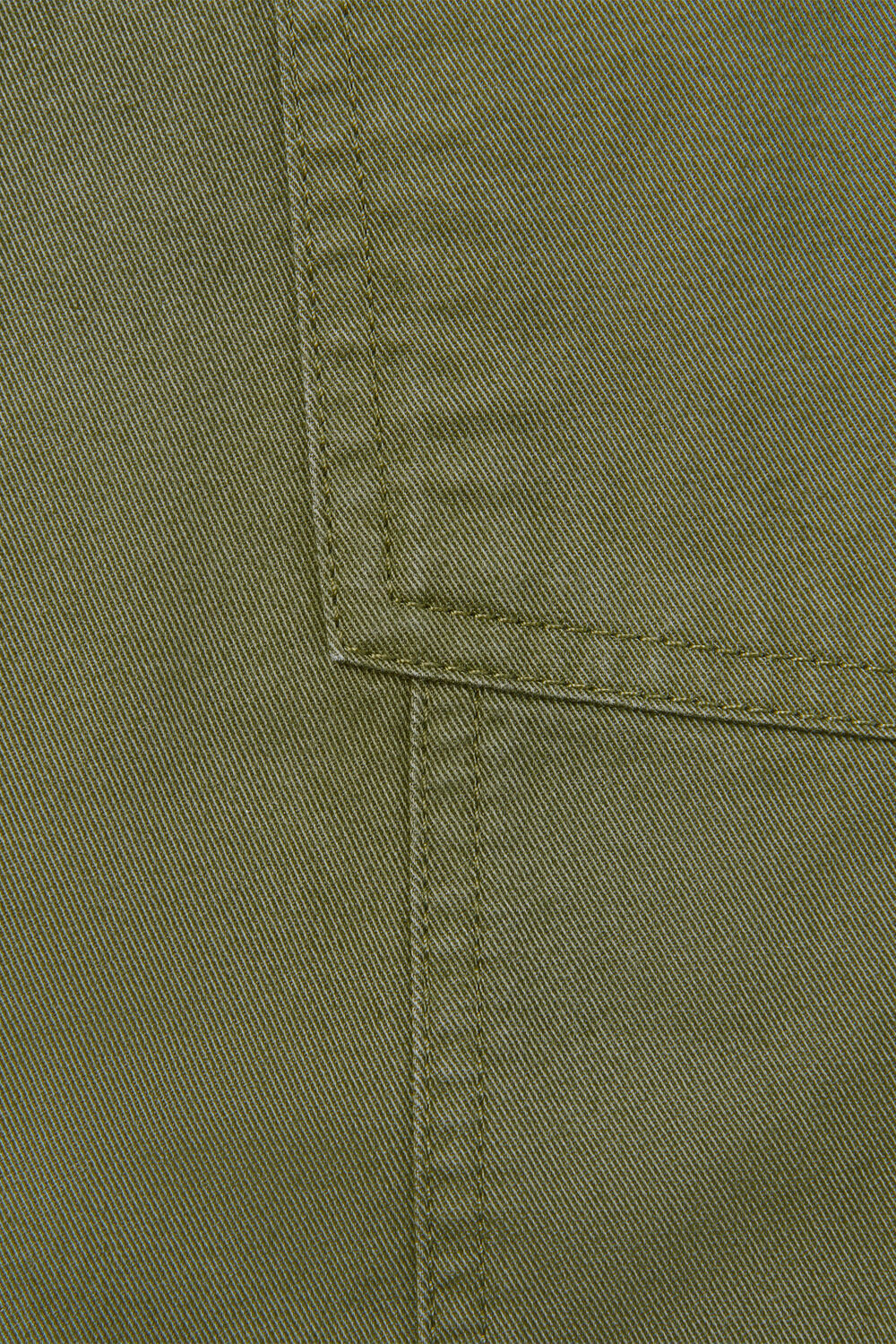 Belted Cotton Barrel Trouser