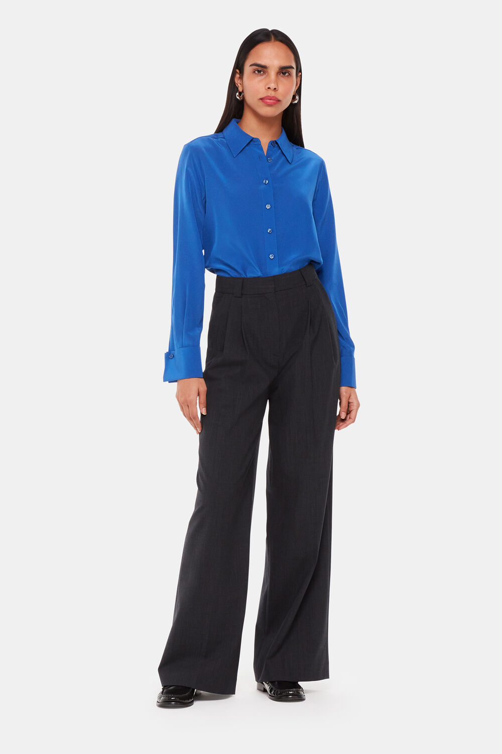 Blue Ultimate Silk Shirt