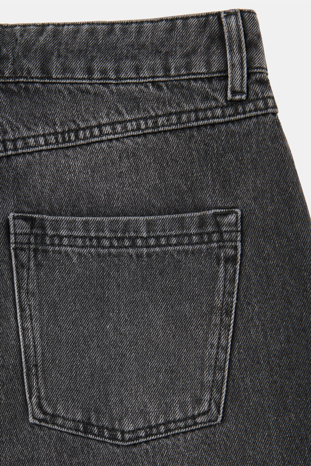 Grey Classic Straight Leg Jean