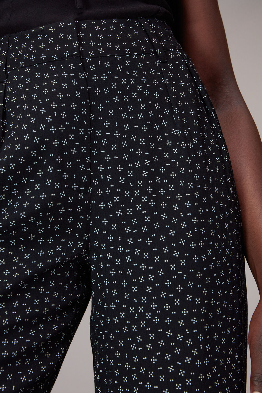 Lizzie Geo Dot Print Trouser