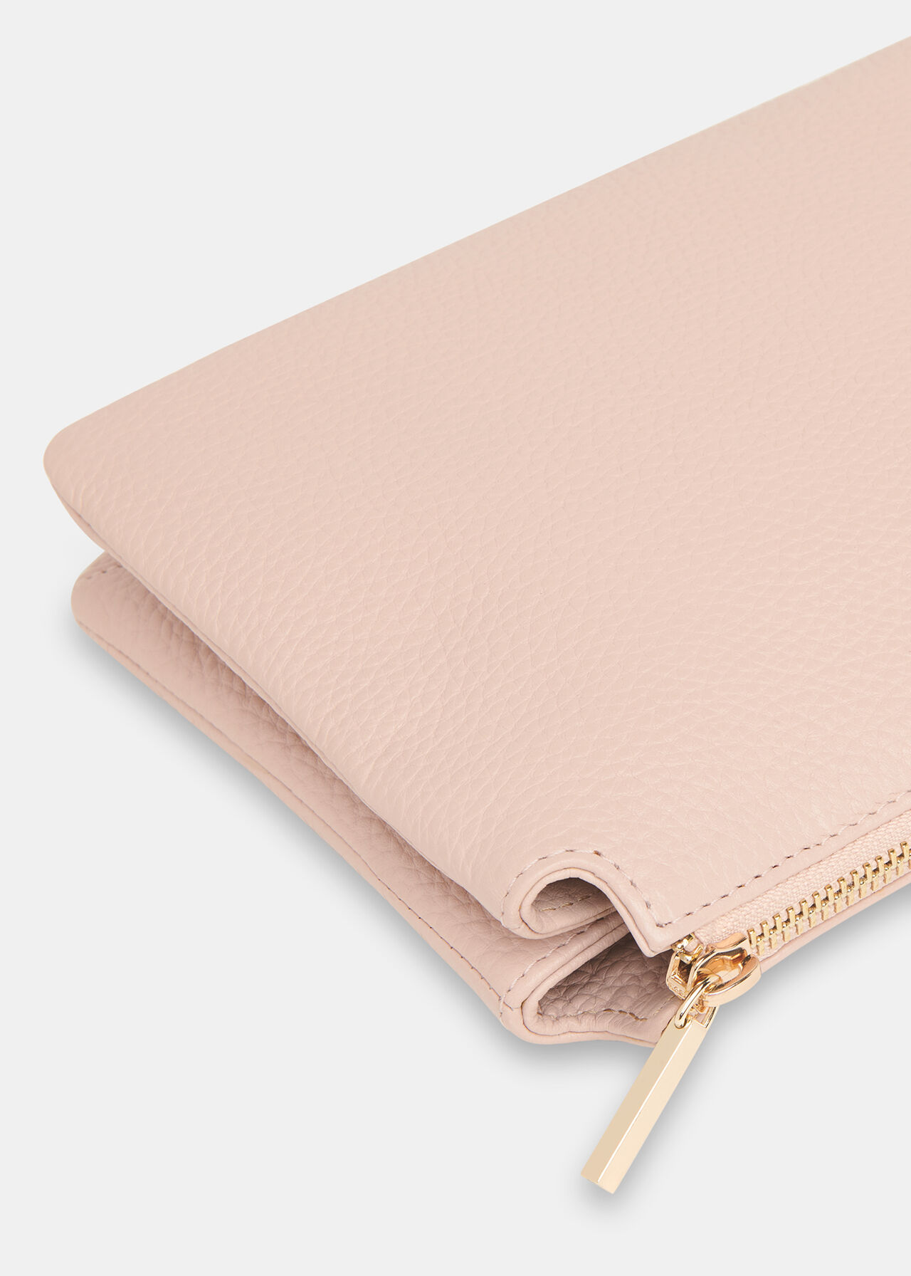Pale Pink Elita Double Pouch Clutch WHISTLES Whistles AU