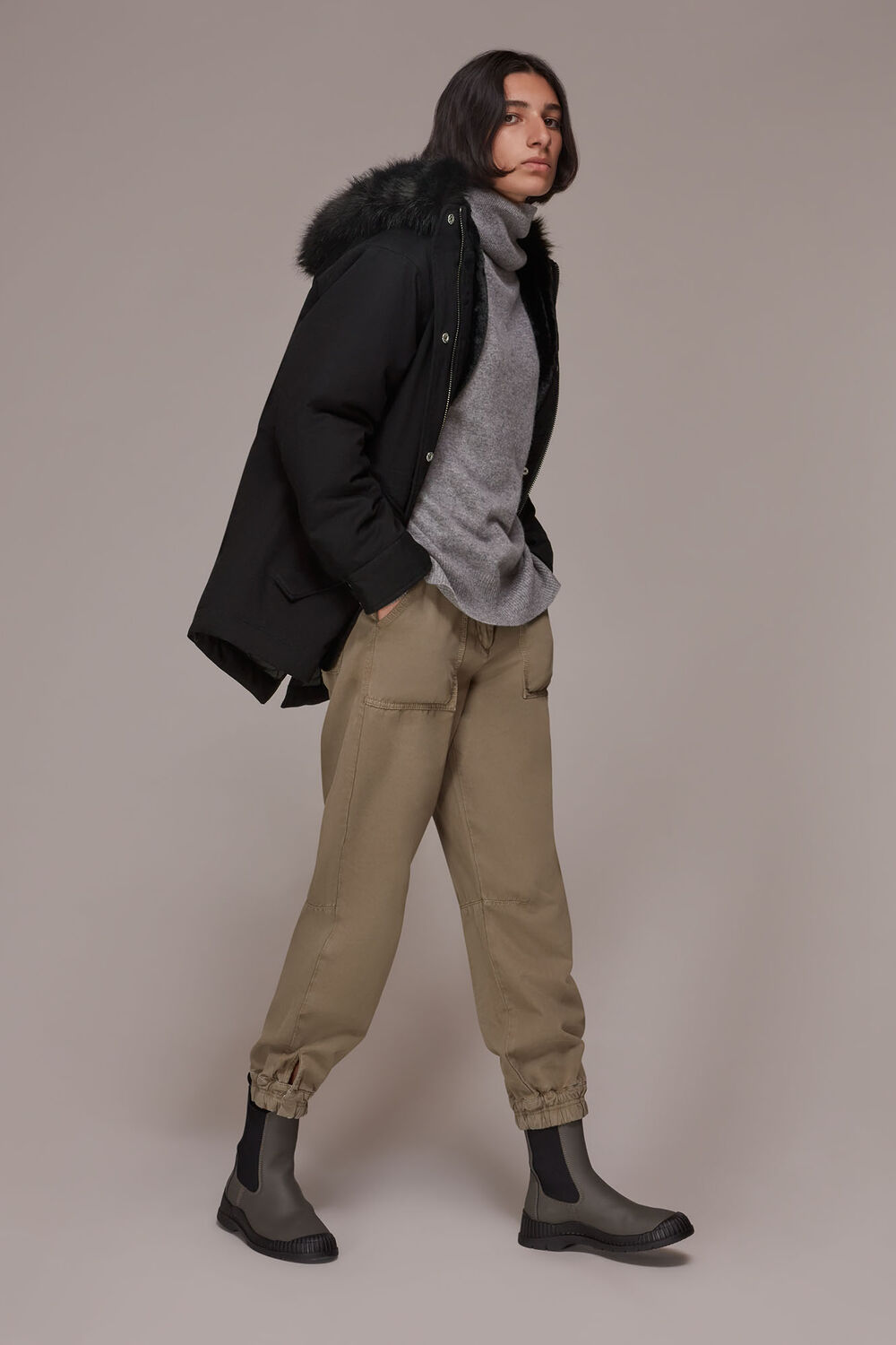 Gracie Faux Fur Parka