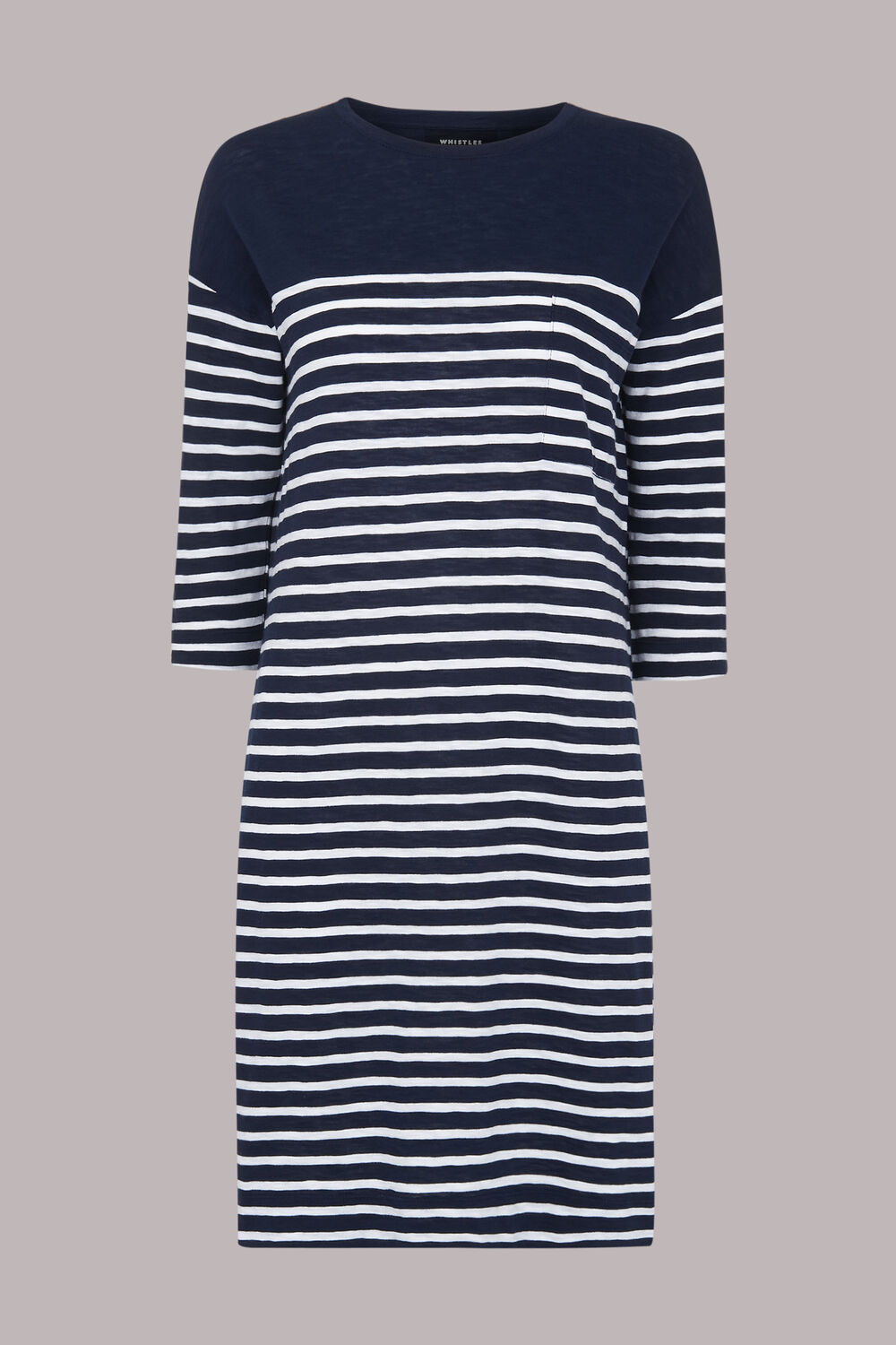 Breton Stripe Pocket Dress