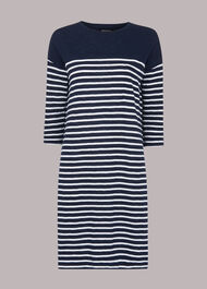 Breton Stripe Pocket Dress