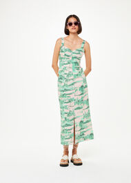 Waving Palms Bustier Top