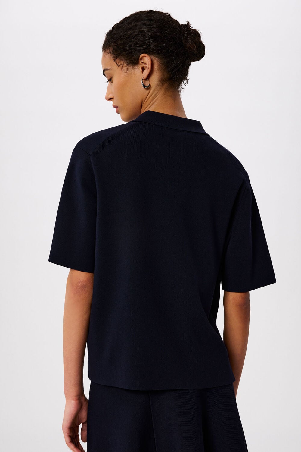 Collar Detail Knit