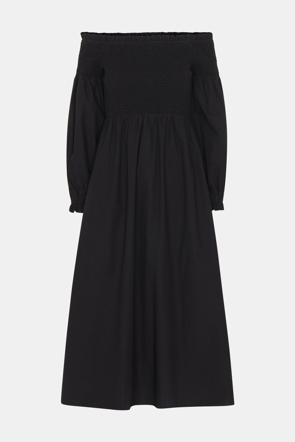 Clara Bardot Poplin Dress