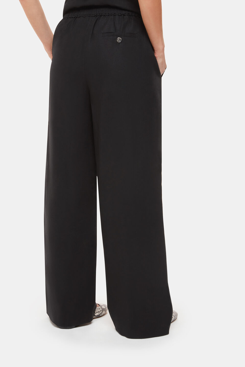 Petite Lindsey Linen Blend Trouser
