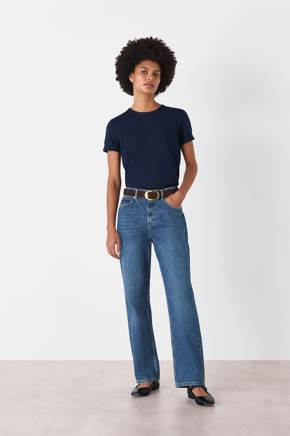 Denim Classic Straight Leg Jean