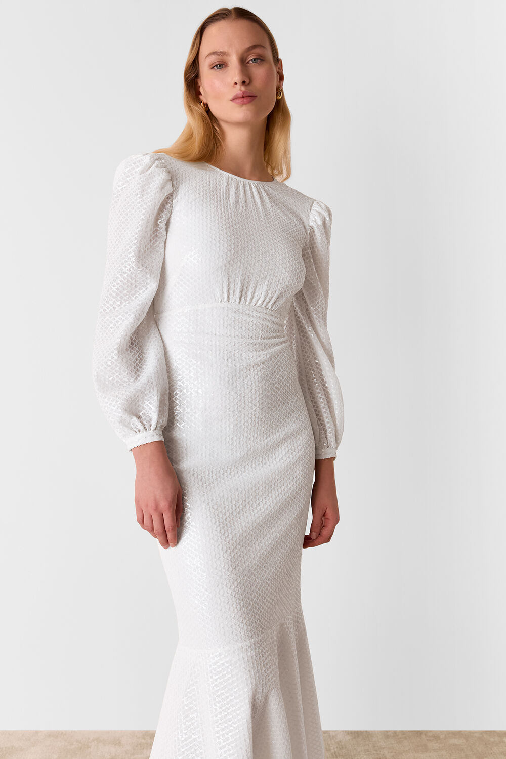 Loretta Sequin Wedding Dress