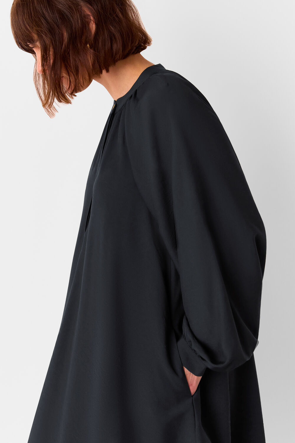 Full Volume Gathered Dress
