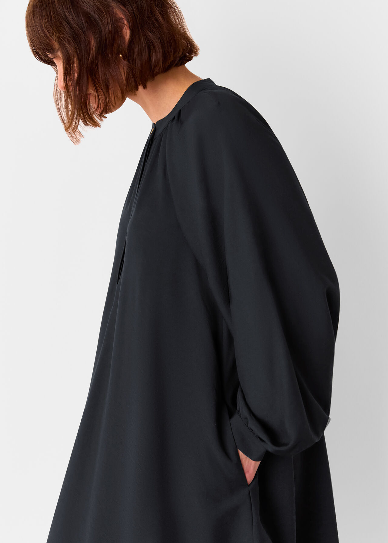 Full Volume Gathered Dress