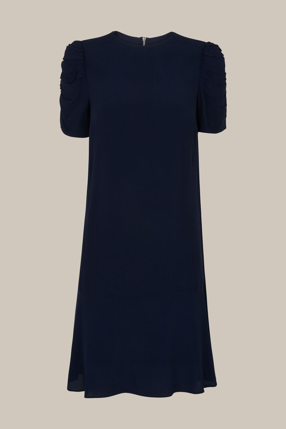 Navy Georgina Zip Dress