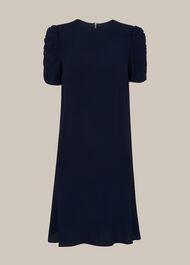 Georgina Zip Dress Navy