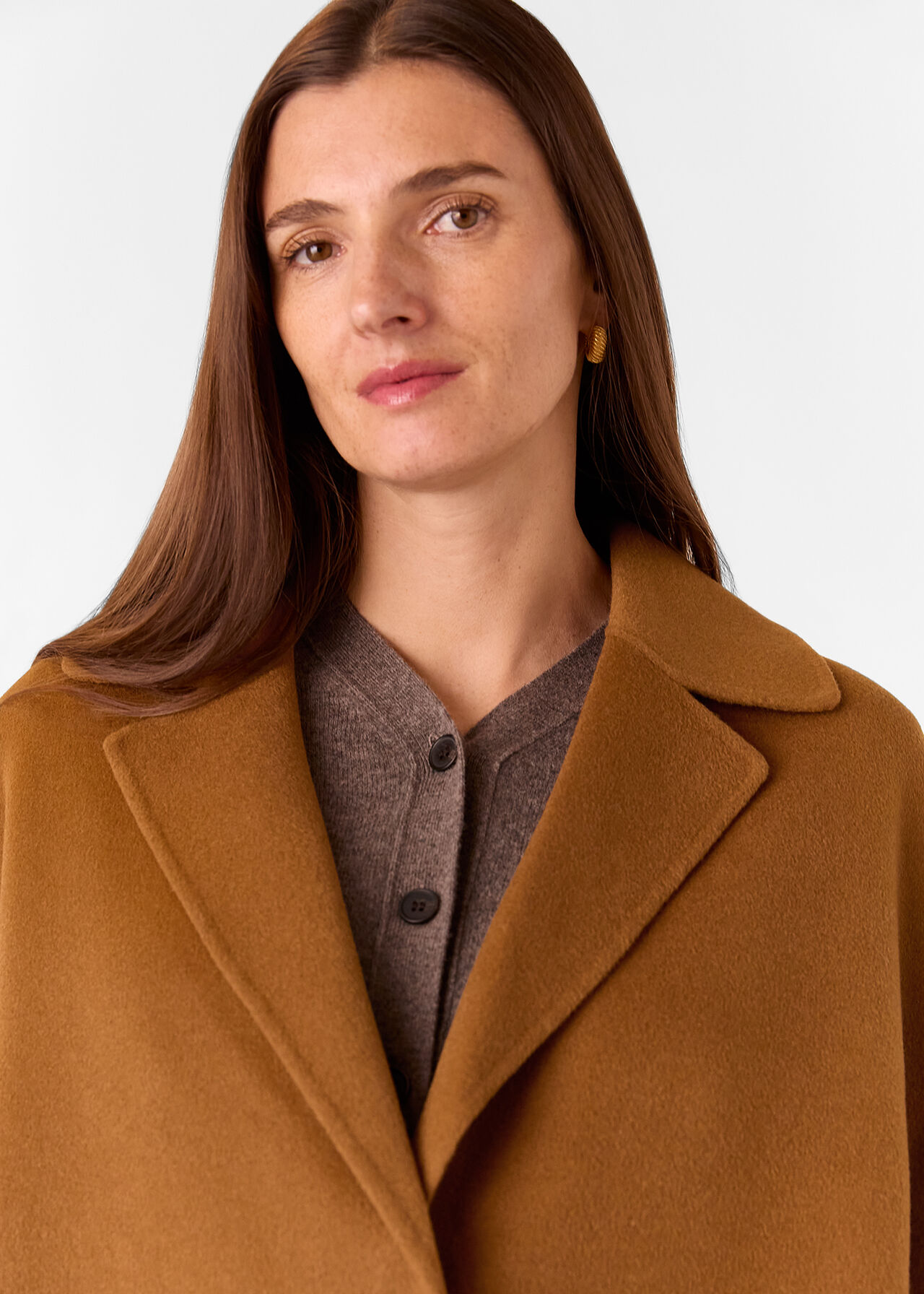 Julia Wool Double Faced Coat