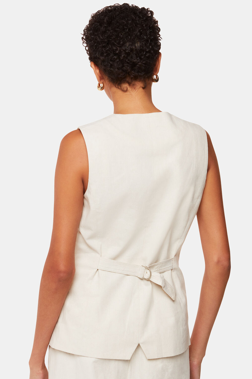 Lindsey Linen Blend Waistcoat