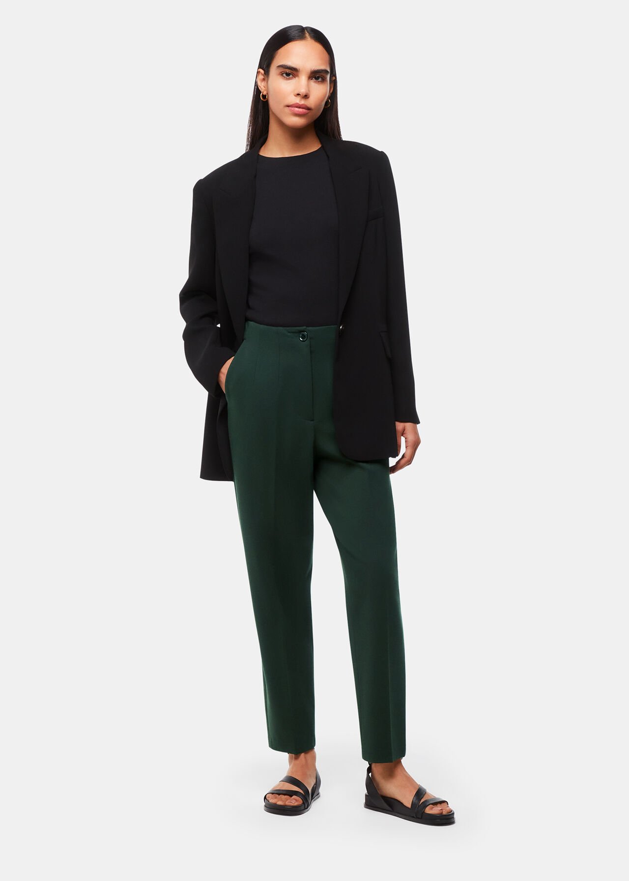 Lila Ponte Trouser