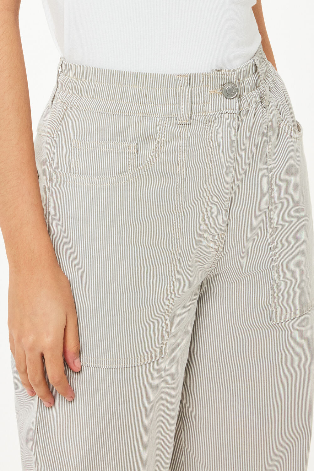 Tessa Stripe Casual Trouser