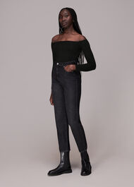 Bandeau Long Sleeve Top